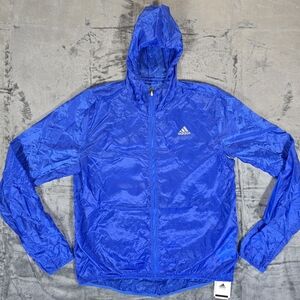 Adidas  Kanoi Transparent Climaproof Running Jacket Hoodie Size Medium New NWT